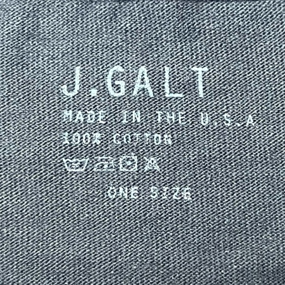 J Galt Brandy Melville Helen Dragon Embroidered Cropped Baby Tee Black One Size - Picture 6 of 10